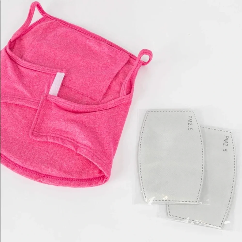 COPY - Girls' Protective Face Mask Gaiter w/Filter Pocket